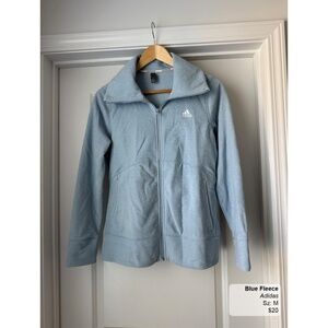 Adidas Blue Fleece Jacket
